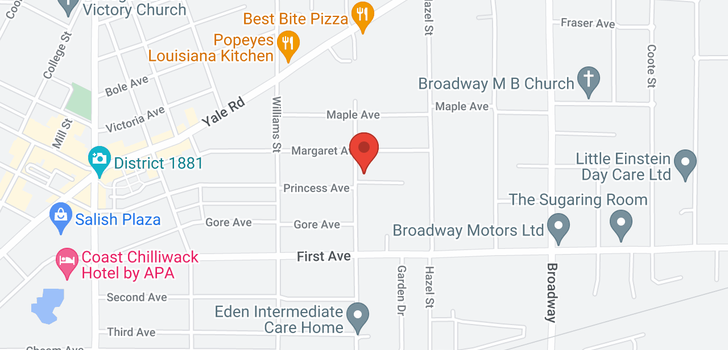 map of 9324 CHARLES STREET
